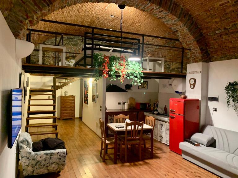 Ca' du Ventu - Cozy house with mezzanine & little garage - B&B Calice Ligure