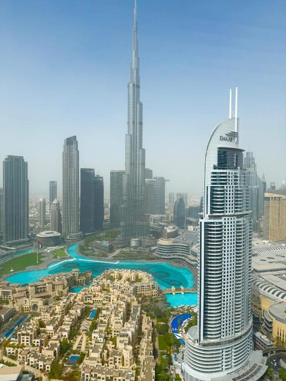 Rooftop Lounge - Walk to Dubai Mall & Burj Khalifa - Downtown - Ferienwohnung Dubai