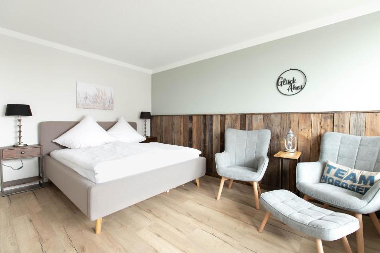 Top gelegene FeWo Strandkoje an der Perlebucht - Chambres d'hôtes Büsum