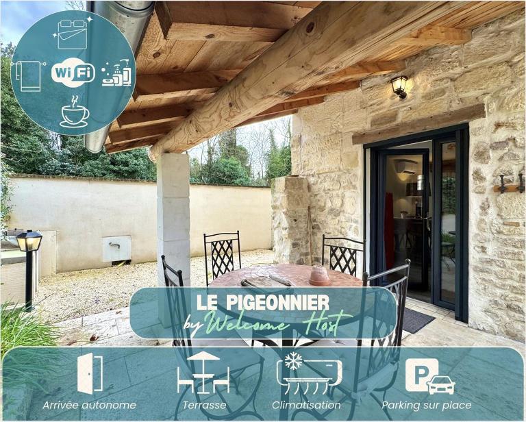 Le Pigeonnier d'antan à Beaucaire,Fourques - B&B Beaucaire