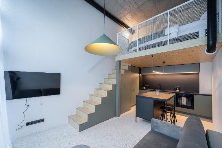 Paupys Central Lofts by Reside Baltic - Chambres d'hôtes Vilnius