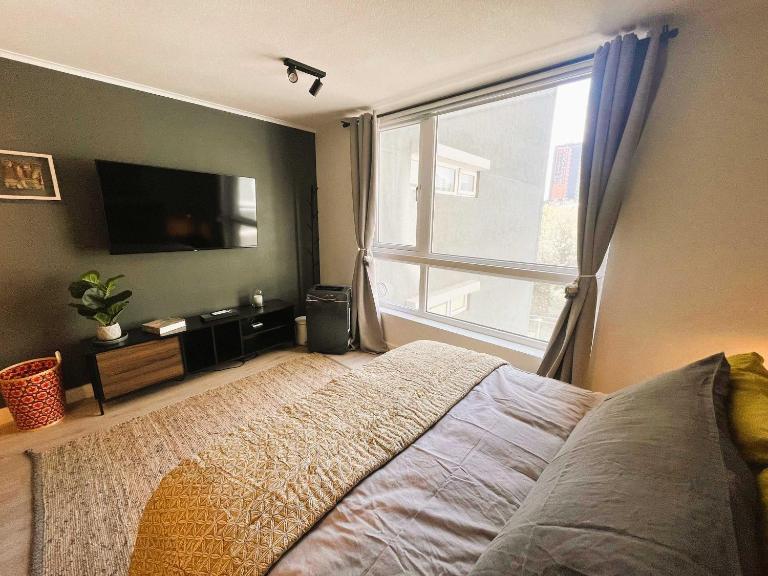HOM I Depto Studio nuevo en MetroIrarrazabal Nunoa GB314 - Bed and Breakfast Santiago de Chile