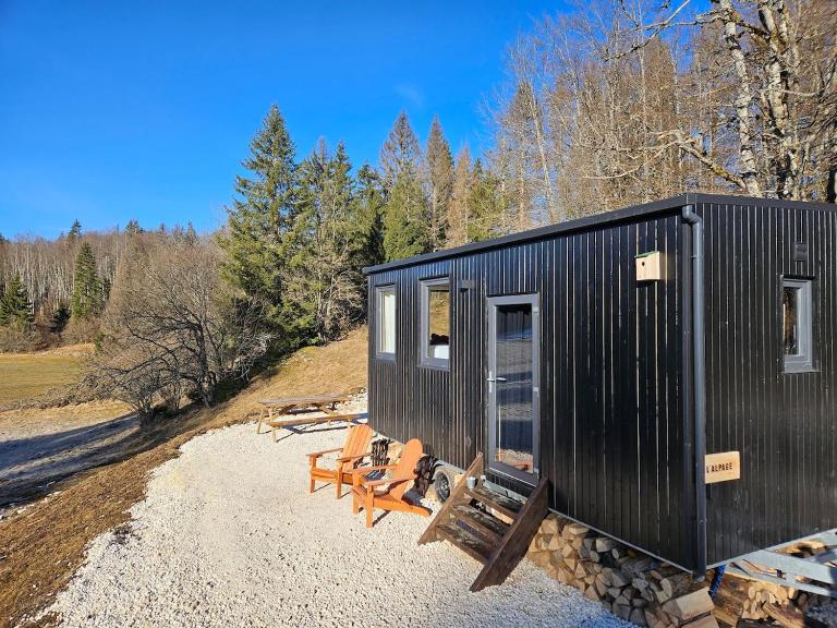 Tiny House dans les montagnes, JURA - B&B Les Bouchoux