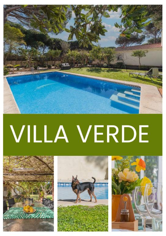 Cadizz - Villa Verde- La Barrosa - ideal familias y grupos de amigos - Bed and Breakfast Chiclana de la Frontera