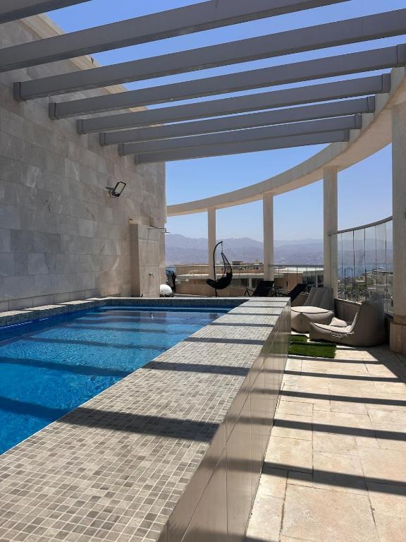 Penthouse dafna Private Heated Pool 4BR - Chambres d'hôtes Eilat