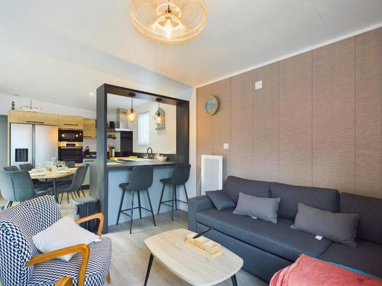 Joli chalet pour 6, piscine chauffée à l'année - B&B Saint-Gilles-Croix-de-Vie
