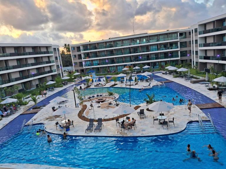 Studio Malia Beach Muro Alto Vista Piscina Central - Chambres d'hôtes Ipojuca