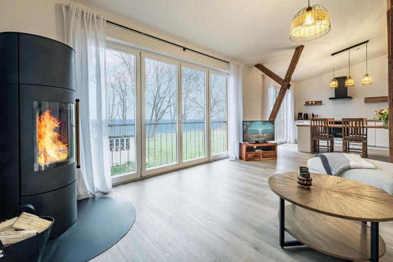 Ostscheune am Mühlendamm - Meerblick, Sauna und Ofen - Bed and Breakfast Steinbergkirche