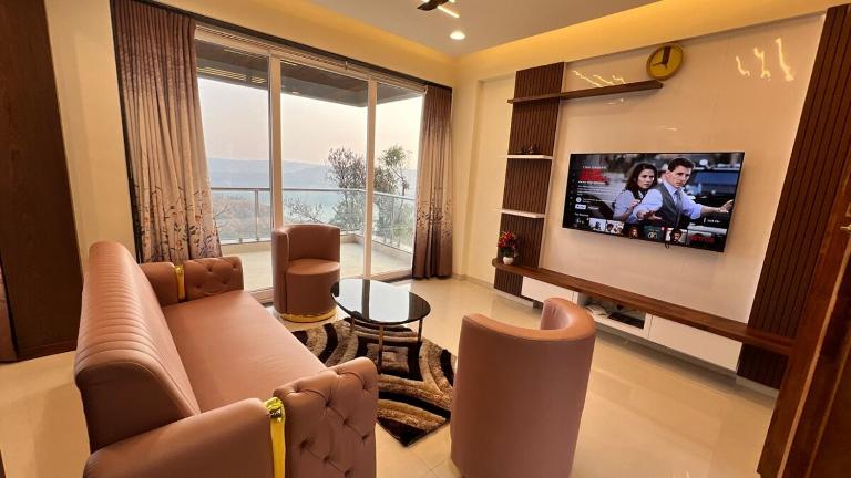 1BHK Suite with Valley View, Ora Vue - B&B Pānchgani