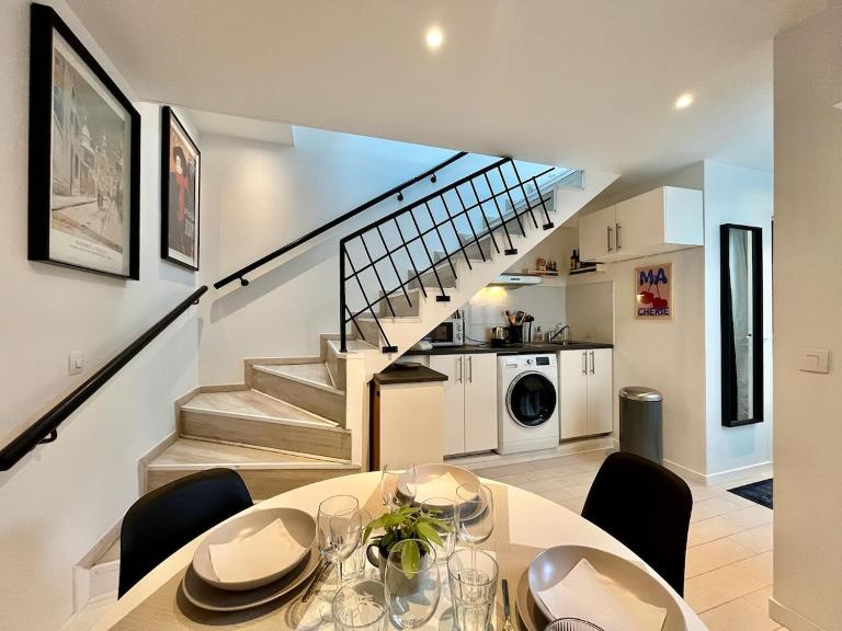 Maison duplex, 2 chambres, terrasse en rooftop - B&B Saint-Ouen