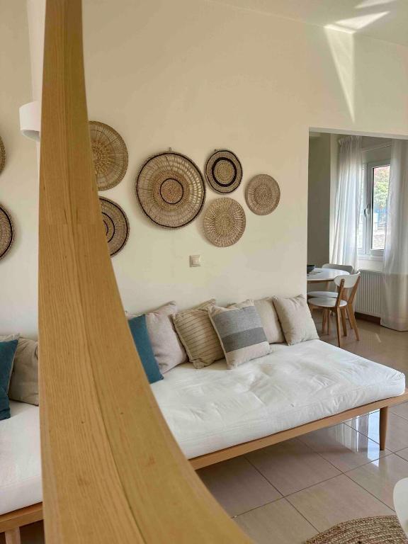 KYMA sea view apartment 40 meters from the beach - B&B Makry Gialos