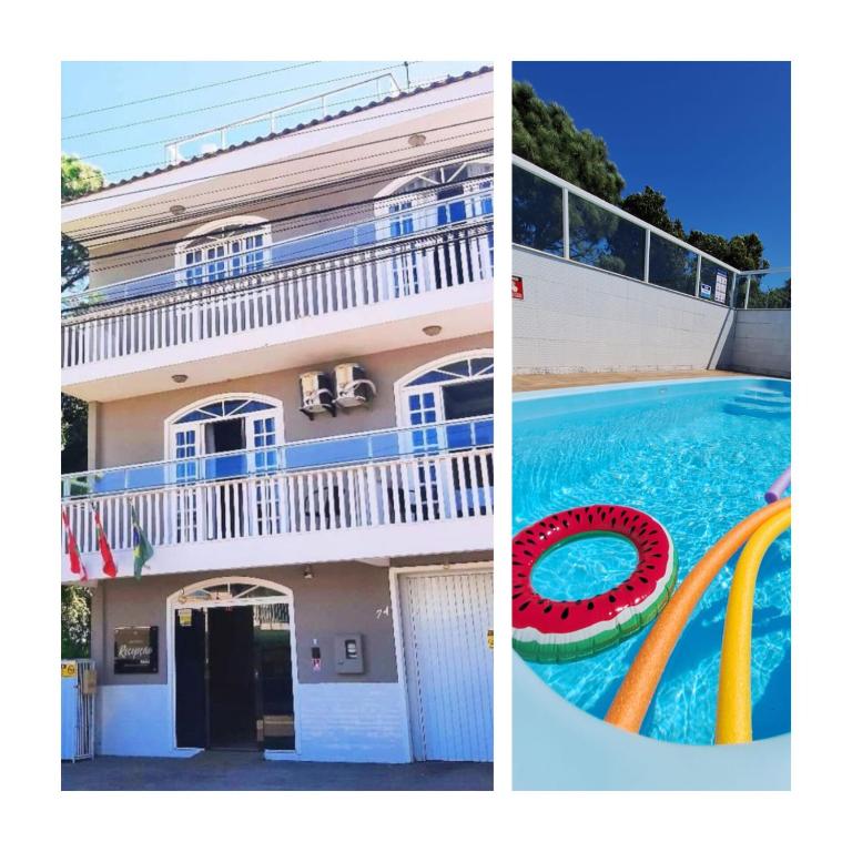 Hotel Hospedagem Palhoça com piscina - Chambres d'hôtes Palhoça
