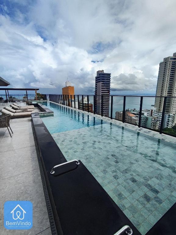 Apartamento Perfeito e Moderno Com Vista Mar - Bed and Breakfast Salvador