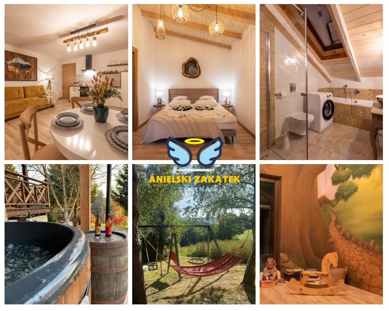 Anielski Zakątek Solina - balia z jacuzzi i sauna w cenie pobytu - B&B Solina