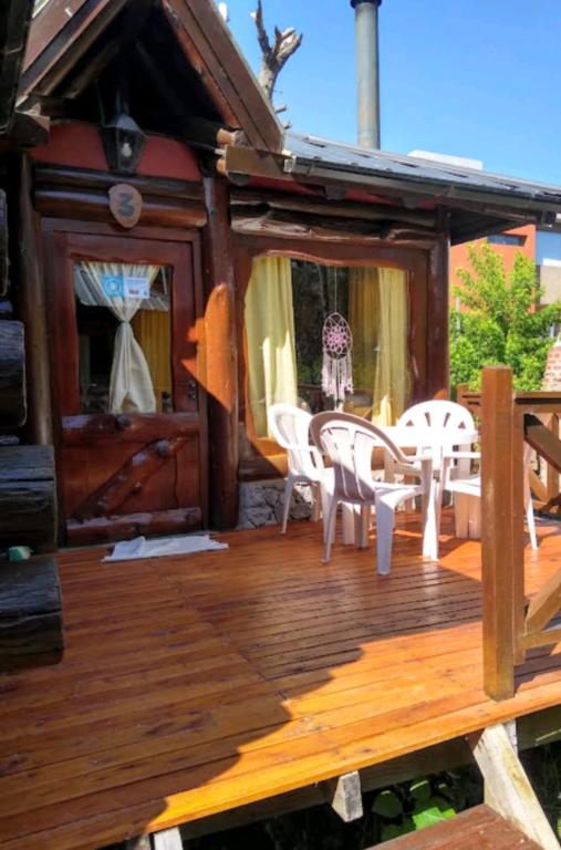Cabañas Nuevo Dia a 30mt del mar - B&B Balneario Mar Azul