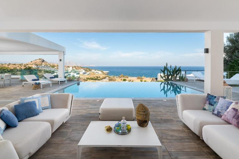 Luxury Villa Oceania Lindos with Private Infinity Pool - B&B Lindos