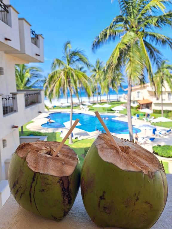 Apartamento familiar con vista espectacular al mar - B&B Ixtapa