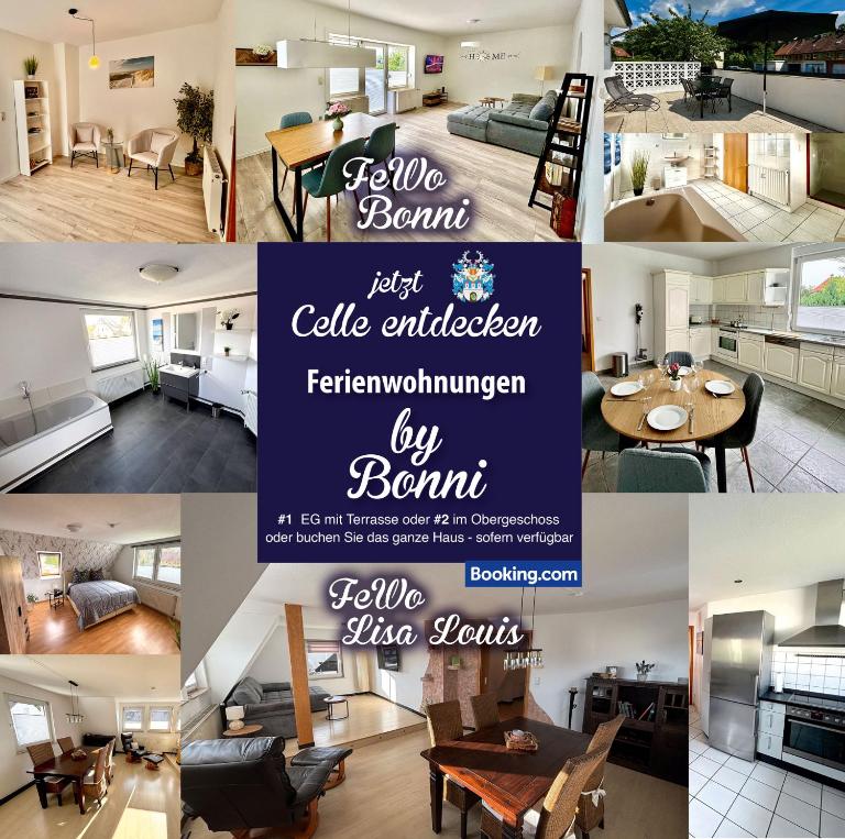 Grosse Comfort-Ferienwohnungen Haus Bonni - B&B Celle