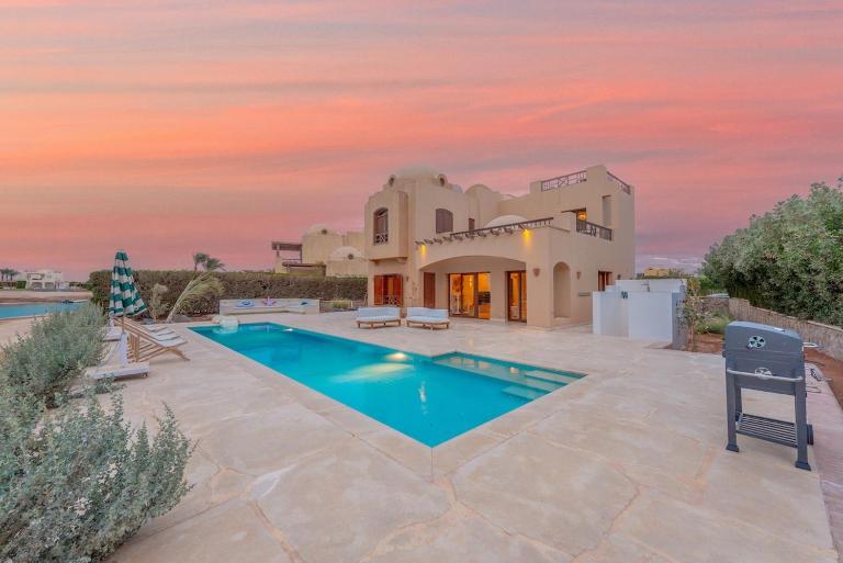Dream Beach House on Island 3BR Priv Pool Sabina El Gouna - Ferienwohnung Hurghada