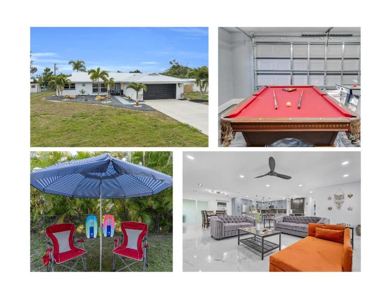 Rare 3 Bedroom House, 5 minutes drive to beach, Events Permitted - Ferienwohnung Fort Myers