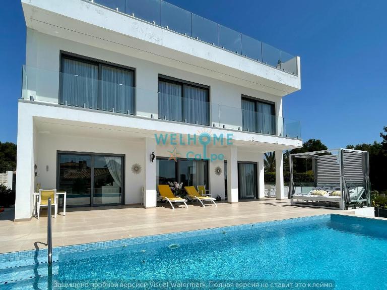 VALENTINA villa de lujo con piscina - B&B Calpe