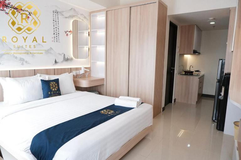 Royal Suites Jumbo Studio 29SQ - Citra Plaza Nagoya - B&B Jodoh
