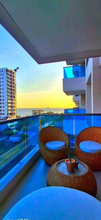 Samaria club de playa apartamento 707 torre 1 - Chambres d'hôtes Gaira
