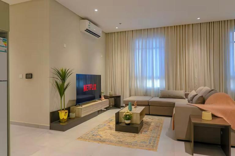 شقة حديثة مودرن 3 غرف وصالة a11 - Chambres d'hôtes Riyad
