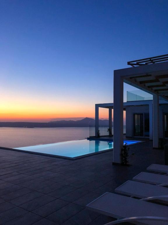 Villa Cassandra, fantastic view - Ferienwohnung Kókkinon Khoríon
