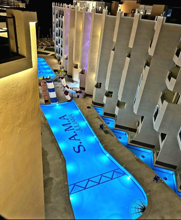 Seaview 2 Bedroom Private Deluxe Condo at Juliana Beach Resort B2-09 - Ferienwohnung Hurghada