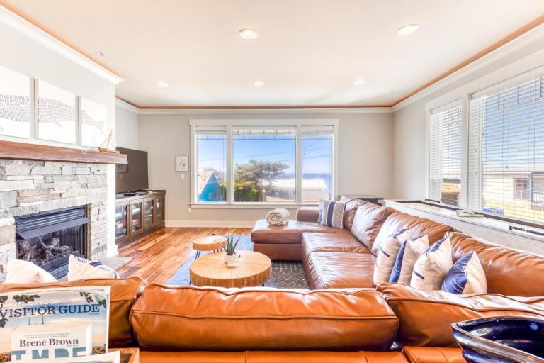 The Blue Whale Oceanview Beach House - Ferienwohnung Lincoln City