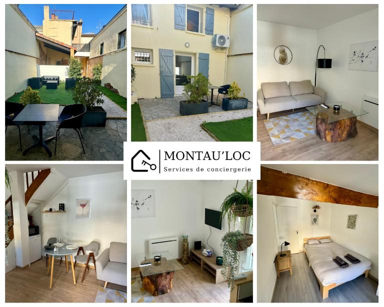 Le patio, T2 en centre ville - B&B Montauban