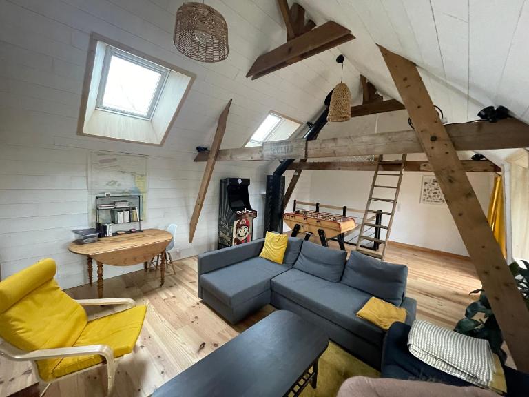 Grange Plouer centre entre St Malo et Dinan - Ferienwohnung Plouër-sur-Rance