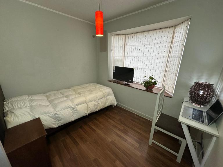Habitación con cama simple, wc privado y ducha compartida, en barrio acogedor y silencioso - B&B Port Montt