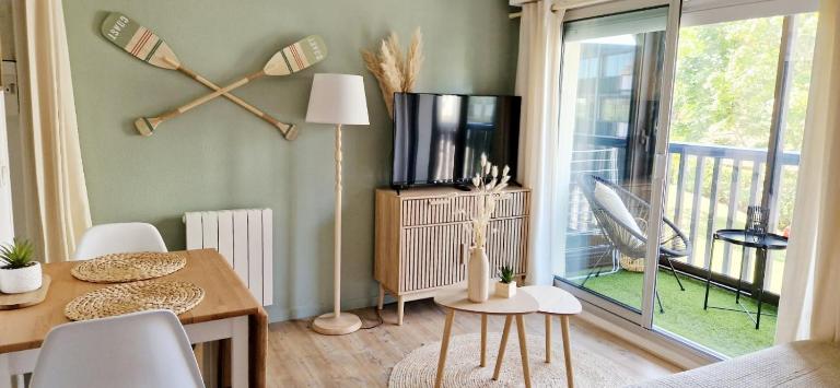 Appartement cosy avec balcon 4 personnes max - B&B Villers-sur-Mer