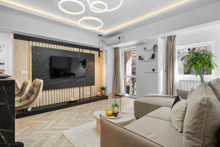 Hi-Lux Parliament Apartment with Amazing View - Ferienwohnung Bukarest