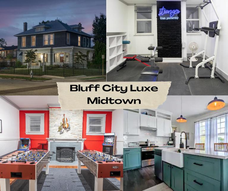 Bluff City Luxe Midtown - Ferienwohnung Memphis