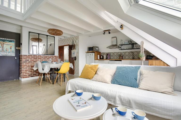 Appartement pour 4 à 200m de la plage du Prieuré - B&B Dinard