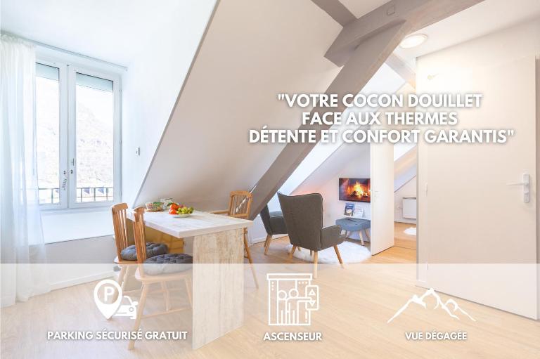 Le Perchoir, avec parking, face aux Thermes - B&B Bagnères-de-Luchon