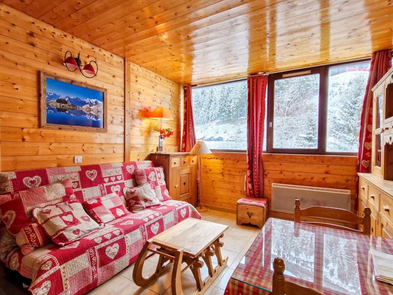 Studio rénové à Flaine - 4 pers. proche des pistes - FR-1-425-178 - Bed and Breakfast Flaine