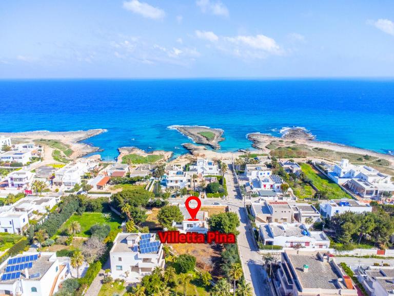Villetta Pina 50m da spiaggia sabbia e parcheggio privato - Ferienwohnung Torre San Sabina