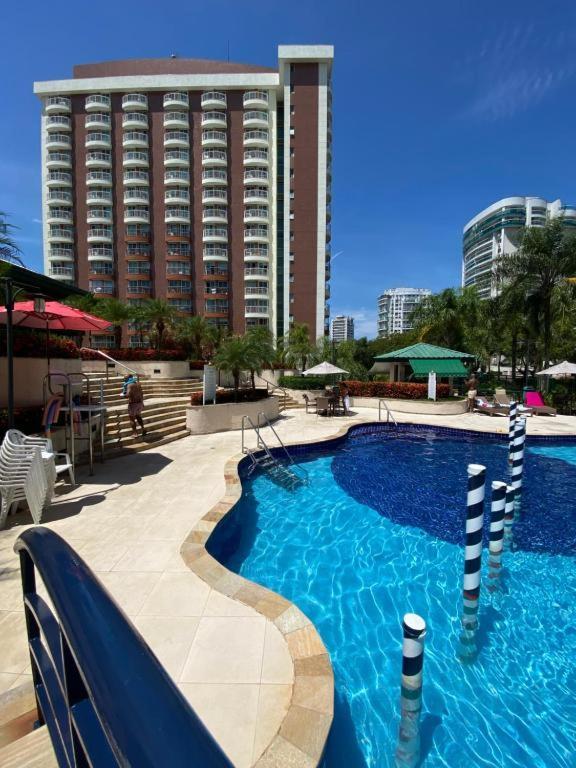 Flat na Barra da Tijuca - Premium - Com Cozinha, Microondas, Estacionamento, Balsa para Praia, Academia, Muito lindo, Confortável e Aconchegante - Chambres d'hôtes Rio de Janeiro