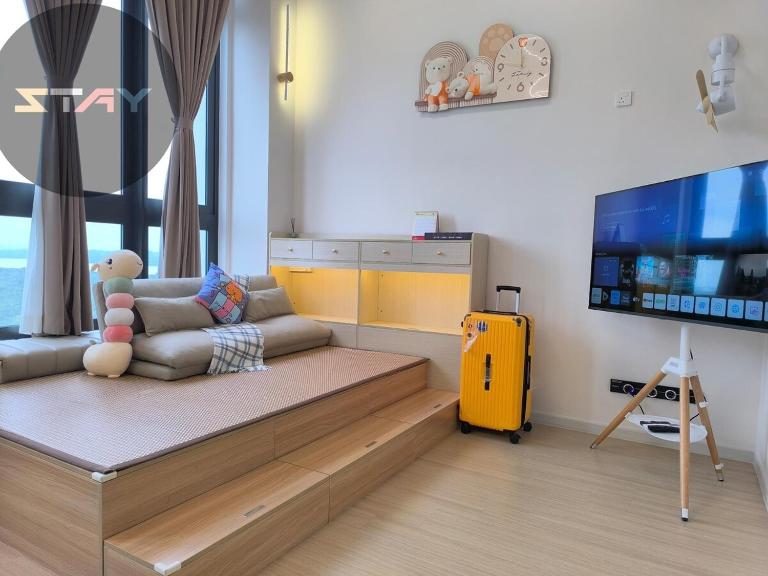 Sunway Grid 2BR Modern Cozy Tatami Netflix BySTAY - Ferienwohnung Iskandar Puteri