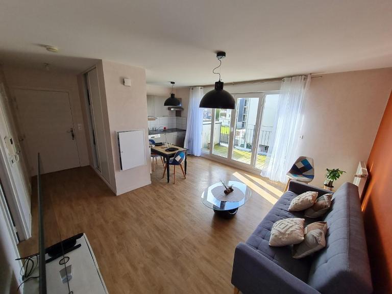 Appartement avec terrasse proche plage Sillon - B&B Saint-Malo