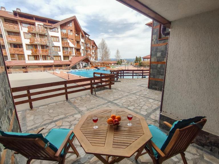 Deluxe Apartment In Belvedere With Terrace - Ferienwohnung Bansko