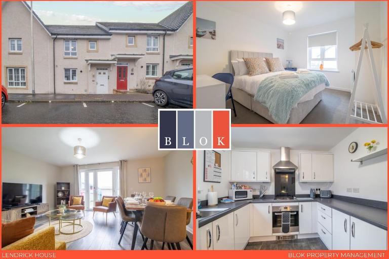 Lendrick House-Spacious 3 Bed House in Falkirk - Ferienwohnung Polmont