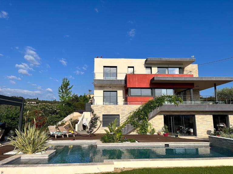 Luxury villa piscine chauffée confort exceptionnel - Ferienwohnung Nizza