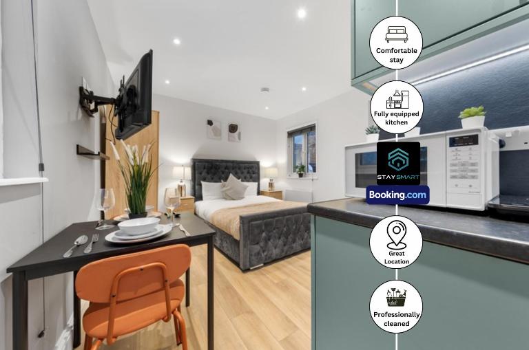 Modern, Central & Comfy Apt By Stay Smart Short Lets & Serviced Accommodation Deptford With Free WiFi - B&B London