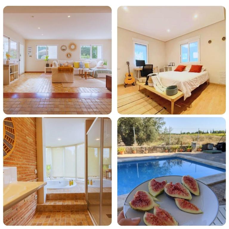 Sunny villa near Alicante, own pool & playground! - B&B Elche