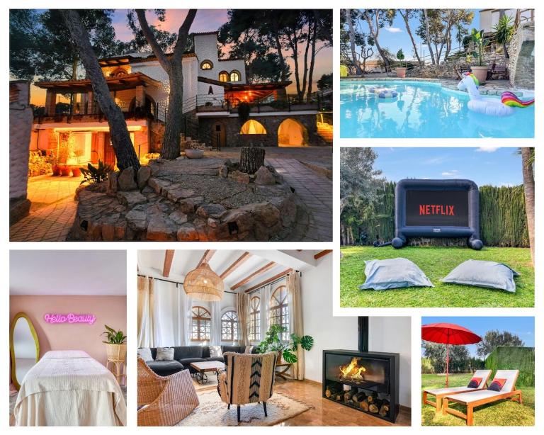 Villa near Valencia 17PAX, Pool, Cinema, BBQ, KidsRoom - B&B Manises